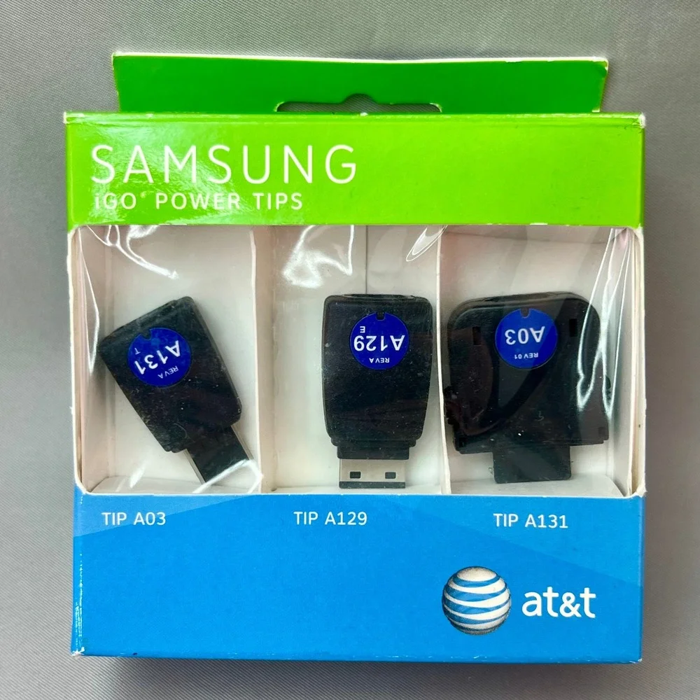 Samsung iGo Power Tips Set A03 A129 A131 for BlackJack SYNC C417 AT&T G001693R01